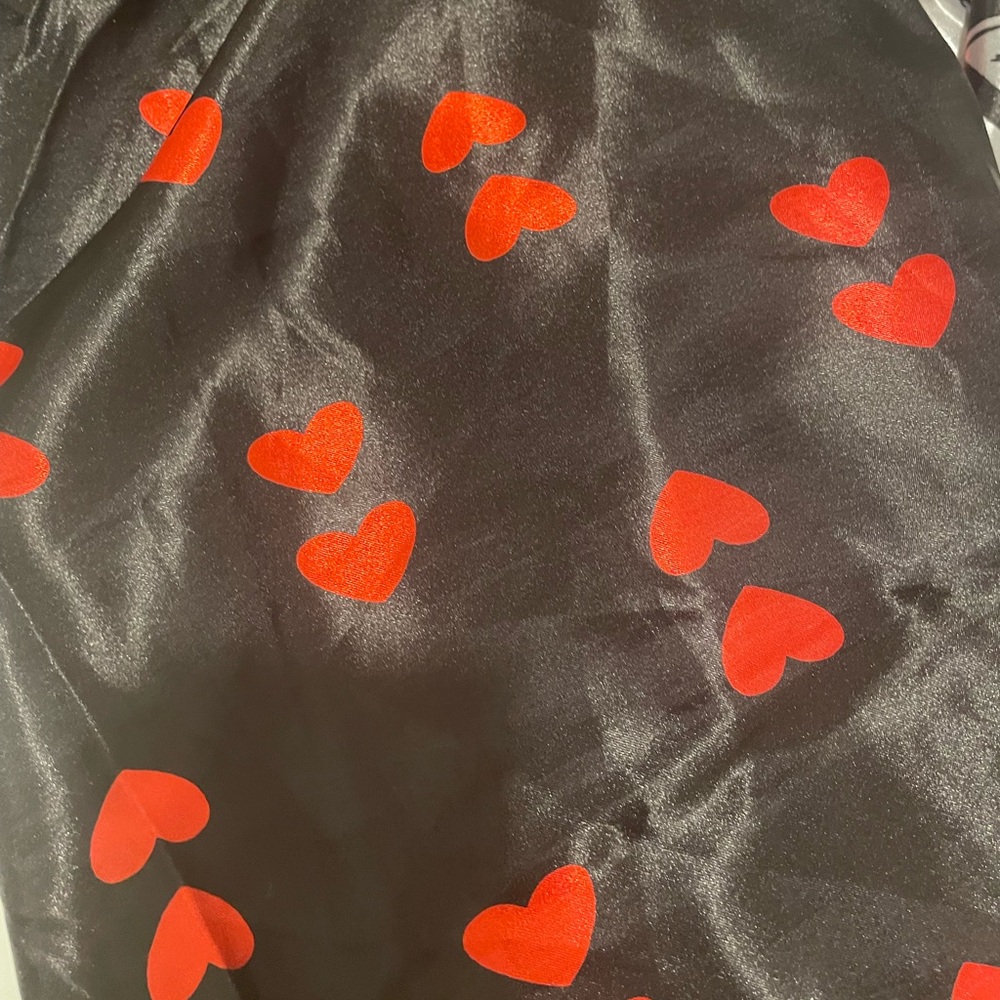 Women's 4XL Nightgowns (Set of 2) Hearts and Lace Nighties - Picture 2 of 4